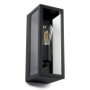 123inkt 123led wandlamp Manhattan zwart geschikt voor 1x E27 KH662 LDR08527 - 3