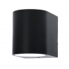 123inkt 123led wandlamp Sacramento zwart geschikt voor 1x GU10 1000500 LDR01376
