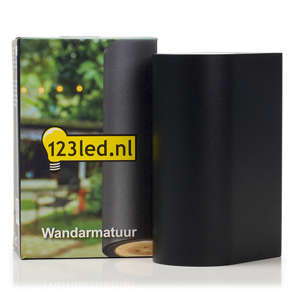 123inkt 123led wandlamp Santa Barbara Up & Down zwart geschikt voor 2x GU10 1113 LDR08503 - 2