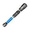 123led zaklamp oplaadbaar 5000K 1200 lumen IP67 aluminium LDR06746 - 6