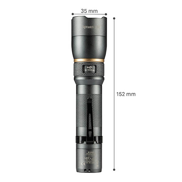 123led zaklamp oplaadbaar 5000K 1200 lumen IP67 aluminium LDR06746 - 7