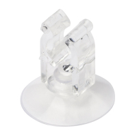 123led zuignap met clip voor kerstversiering (24 stuks)