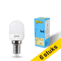 Aanbieding: 6x 123led E14 T25 led lamp kogel mat 2.2W (25W)