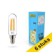 Aanbieding: 6x 123led E14 filament led-lamp buis helder 4.5w (40W)