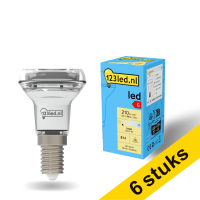 Aanbieding: 6x 123led E14 led-lamp reflector R50 3W (33W)