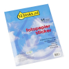 Aanbieding fotopapier sticker glossy A4 wit: 5 sets + 1 GRATIS (totaal 60 stickers)