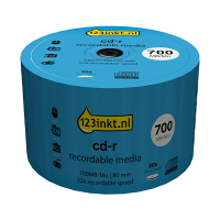 123inkt CD-R 80 min. 50 stuks op spindel 301225