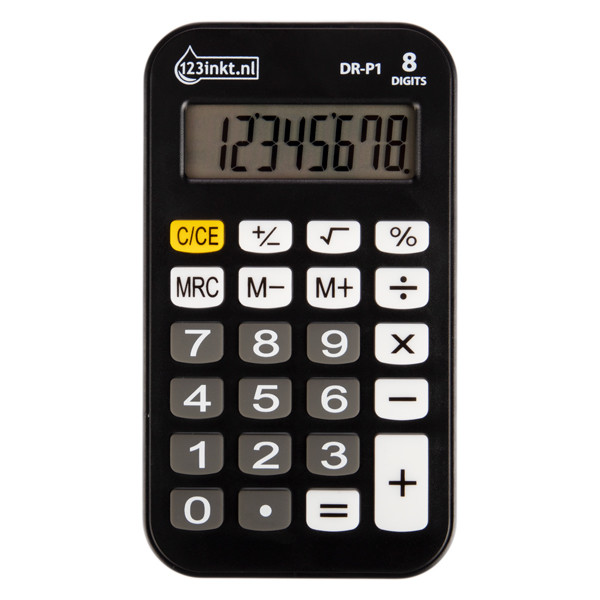 123inkt DR-P1 zakrekenmachine 390527 - 1