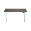123inkt Elektrische zit-sta bureau wit frame Logan blad 140 x 80 cm (2 motoren)  302616 - 1