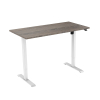 123inkt Elektrische zit-sta bureau wit frame Logan blad 160 x 80 cm (1 motor) 302658 - 1