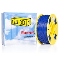 123inkt Filament donkerblauw 1,75 mm PLA 1 kg Jupiter serie (123-3D huismerk)  DFP11005
