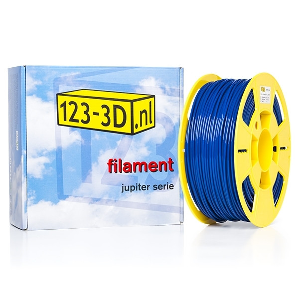 123inkt Filament donkerblauw 2,85 mm ABS 1 kg Jupiter serie (123-3D huismerk)  DFA11019 - 1