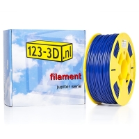 123inkt Filament donkerblauw 2,85 mm PLA 1 kg Jupiter serie (123-3D huismerk)  DFP11032