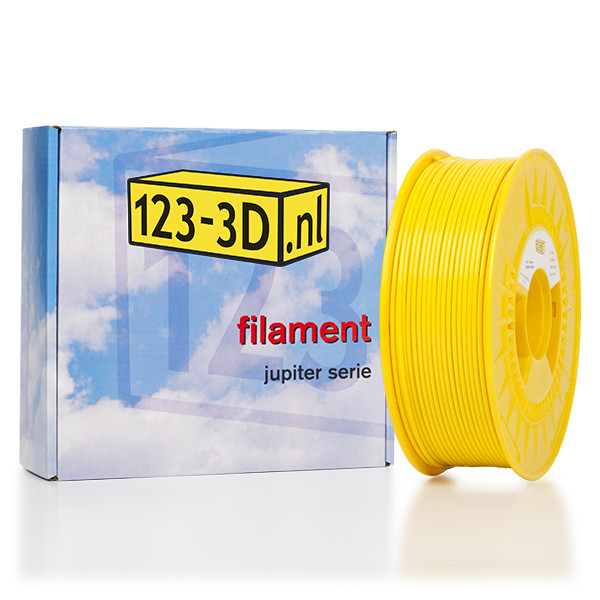 123inkt Filament geel 2,85 mm PLA 1,1 kg Jupiter serie (123-3D huismerk)  DFP01044 - 1