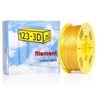 123inkt Filament goud 1,75 mm PLA 1 kg Jupiter serie (123-3D huismerk)  DFP11009