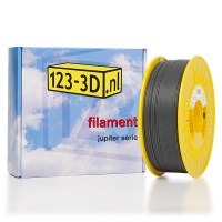 123inkt Filament grijs 1,75 mm PLA 1,1 kg Jupiter serie (123-3D huismerk)  DFP01050
