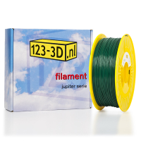 123inkt Filament groen 1,75 mm PETG 1 kg Jupiter serie (123-3D huismerk)  DFP01176