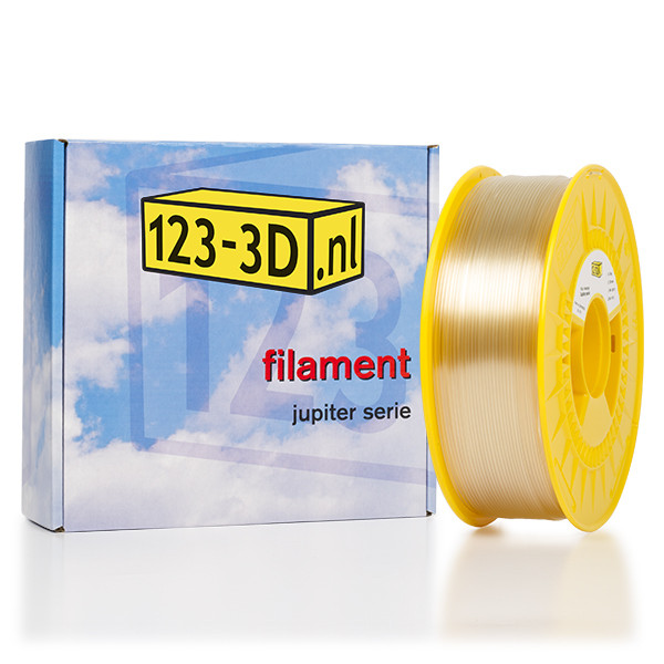 123inkt Filament neutraal 1,75 mm PLA 1,1 kg Jupiter serie (123-3D huismerk)  DFP01078 - 1