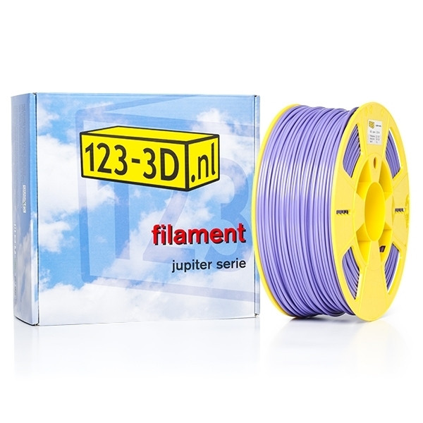 123inkt Filament paars 1,75 mm ABS 1 kg Jupiter serie (123-3D huismerk)  DFA11012 - 1