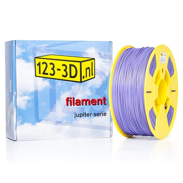 123inkt Filament paars 2,85 mm ABS 1 kg Jupiter serie (123-3D huismerk)  DFA11028 - 1