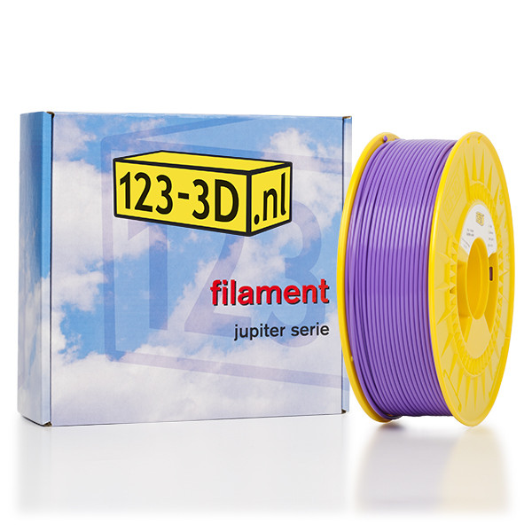 123inkt Filament paars 2,85 mm PLA 1,1 kg Jupiter serie (123-3D huismerk)  DFP01068 - 1