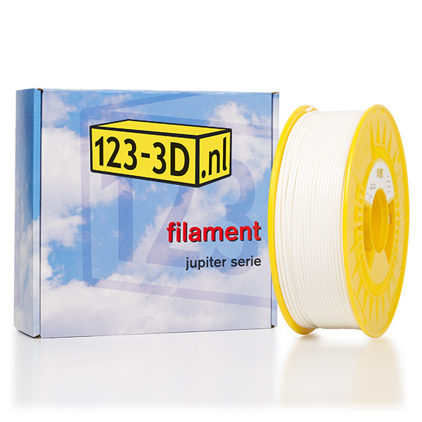 123inkt Filament wit 2,85 mm PLA 1,1 kg Jupiter serie (123-3D huismerk)  DFP01086 - 1