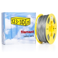 123inkt Filament zilver 2,85 mm PLA 1 kg Jupiter serie (123-3D huismerk)  DFP11035