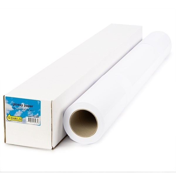 123inkt Glossy paper roll 1067 mm (42 inch) x 30 m (190 grams) 6058B004C 6060B004C Q1422AC Q1422BC Q1428AC 155053 - 1