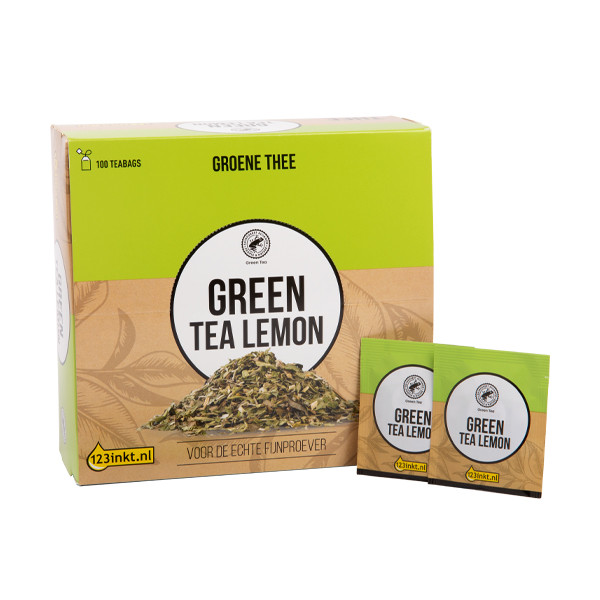 123inkt Green Lemon thee (100 stuks) 421002C 52750C 587826C 302047 - 1