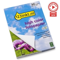 123inkt High Color mat fotopapier 95 grams A4 (100 vel) FSC(R)  064000