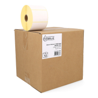 123inkt LM330d 1000D multifunctionele labels 76 x 51 mm (12 rollen) 089428