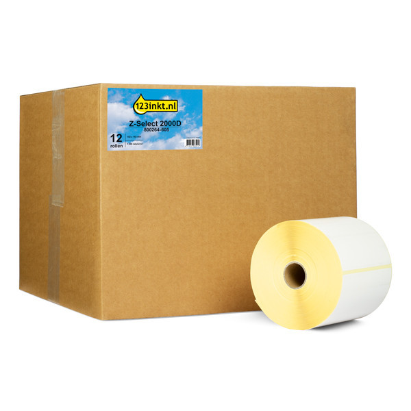 123inkt LM330d 2000D verzendlabels 102 x 152 mm (12 rollen) 089413 - 1
