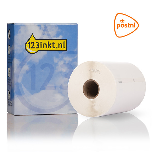 123inkt LW650XL PRO extra grote duurzame PostNL verzendetiketten (104 x 159 mm) 089325 - 1