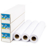 123inkt Matt Coated paper roll 610 mm (24 inch) x 45 m (90 grams) 3 rollen