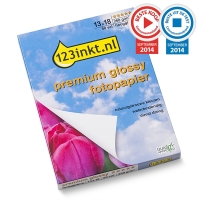 123inkt Premium Glossy hoogglans fotopapier 260 grams 13 x 18 cm (50 vel) 2311B018C 064135