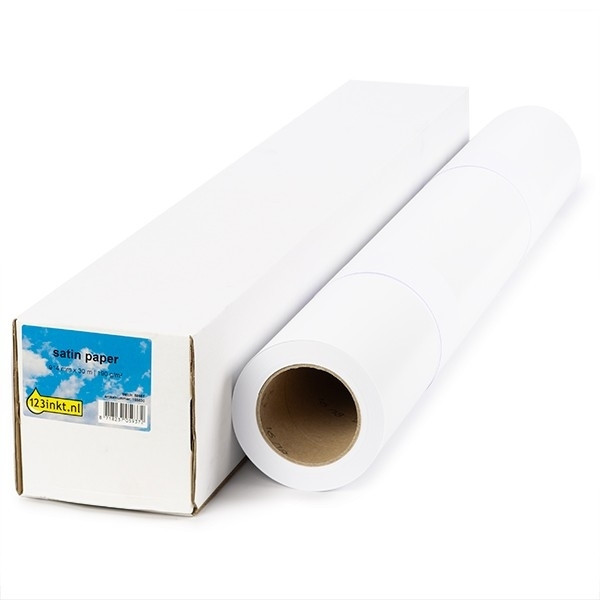 123inkt Satin paper roll 914 mm (36 inch) x 30 m (190 grams) 6059B003C 6061B003C Q1421BC 155058 - 1
