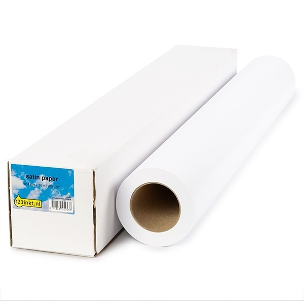123inkt Satin paper roll 914 mm (36 inch) x 30 m (260 grams) 6063B003C 155063 - 1