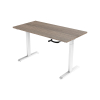 123inkt Slinger zit-sta bureau wit frame Robson blad 160 x 80 cm  302607 - 3