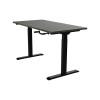 123inkt Slinger zit-sta bureau zwart frame Logan blad 160 x 80 cm  302604 - 4