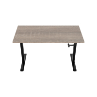 123inkt Slinger zit-sta bureau zwart frame Robson blad 160 x 80 cm  302603