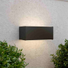 Solar wandlamp | Chelsea | Up & Down | 3000K | IP54 | Zwart LDR08538 - 1