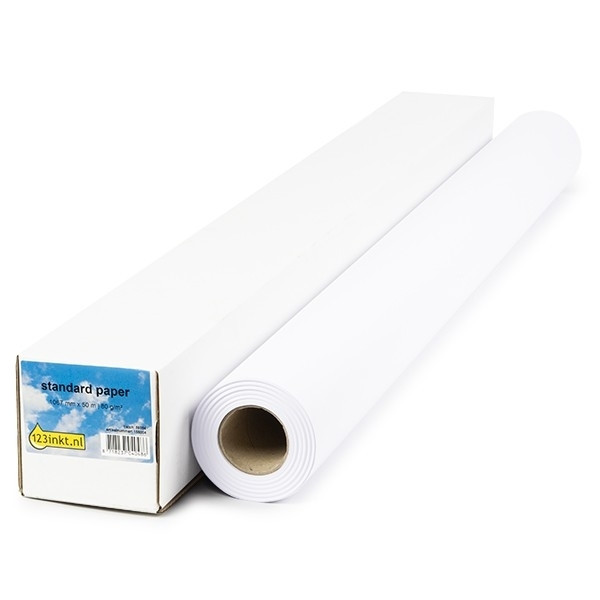 123inkt Standard paper roll 1067 mm (42 inch) x 50 m (80 grams) 1569B003C C13S045276C Q1398AC 155086 - 1