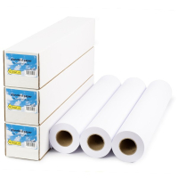 123inkt Standard paper roll 594 mm (23 inch) x 50 m (90 grams) 3 rollen