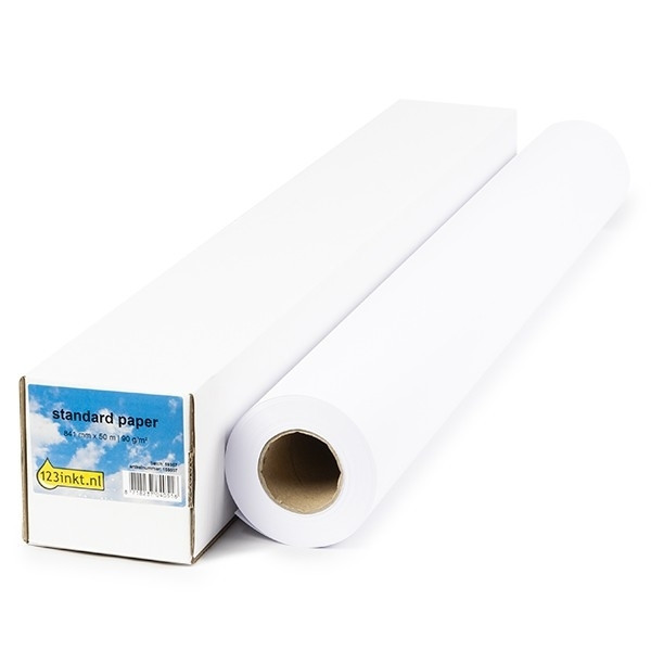 123inkt Standard paper roll 841 mm (33 inch) x 50 m (90 grams) C13S045279C Q1444AC 155089 - 1