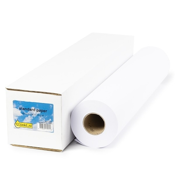 123inkt Standard paper roll 914 mm (36 inch) x 50 m (80 grams) Q1397AC 155084 - 1