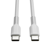 USB-C naar USB-C 2.0 kabel geschikt voor Samsung wit (1 meter) 303341