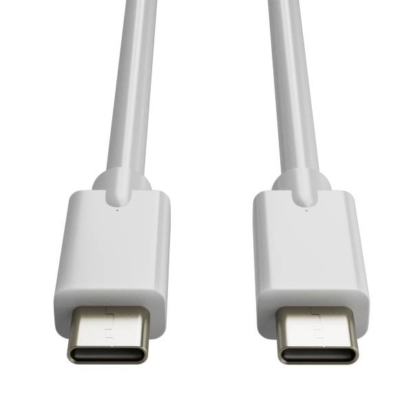 USB-C naar USB-C 3.2 kabel geschikt voor Samsung wit (1 meter) 303347 - 1