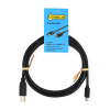 123inkt USB-C printerkabel zwart (2 meter) 303291 - 1
