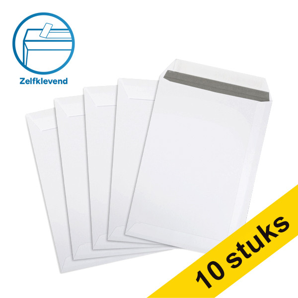 123inkt akte-envelop wit 162 x 229 mm - C5 zelfklevend (10 stuks) 300933 - 1