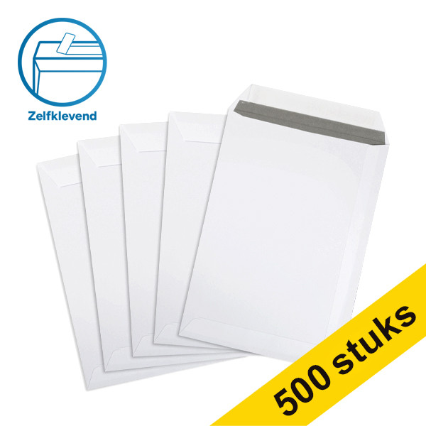 123inkt akte-envelop wit 162 x 229 mm - C5 zelfklevend (500 stuks) 300935 - 1